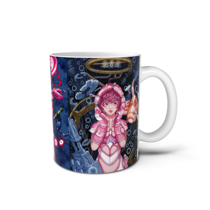 マグカップ - 直径 8 cm / 高さ 9.5 cm