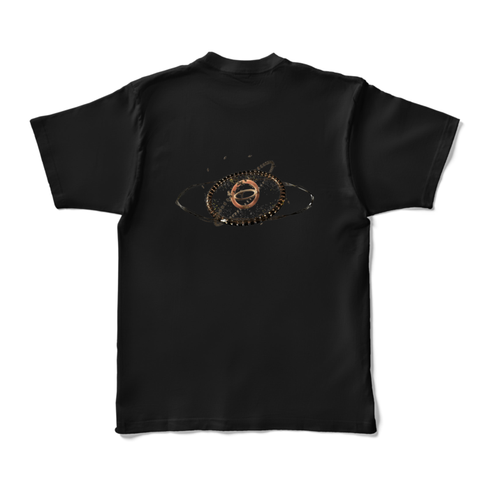 カラーTシャツ - XL - ブラック (濃色)