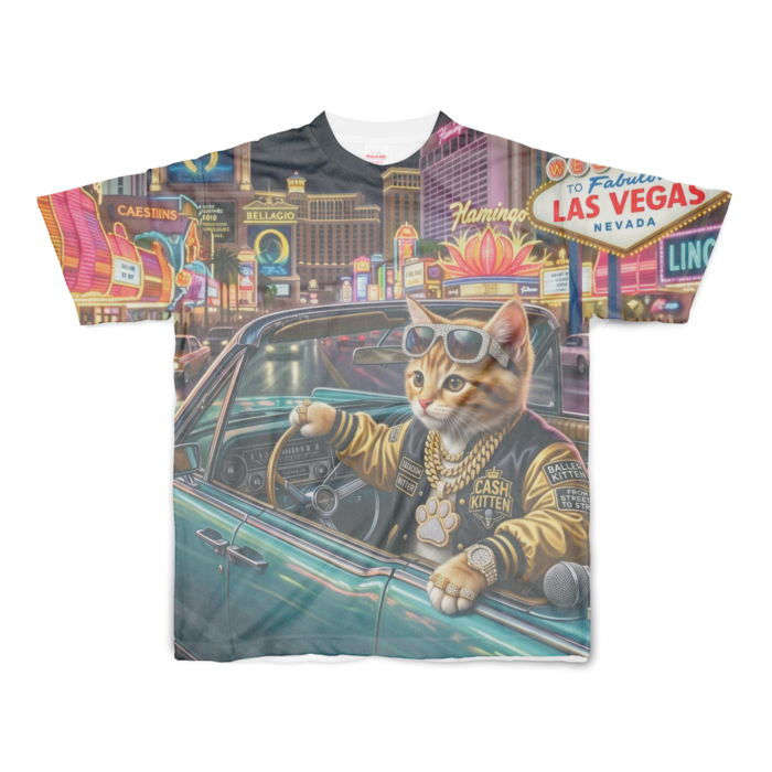 フルグラフィックTシャツ - S - 両面印刷