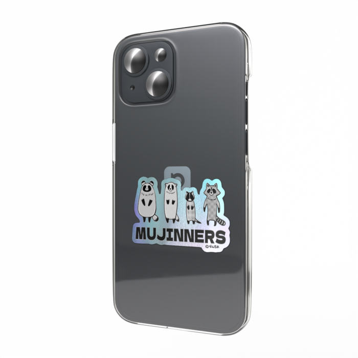 オーロラスマホステッカー 切り抜き