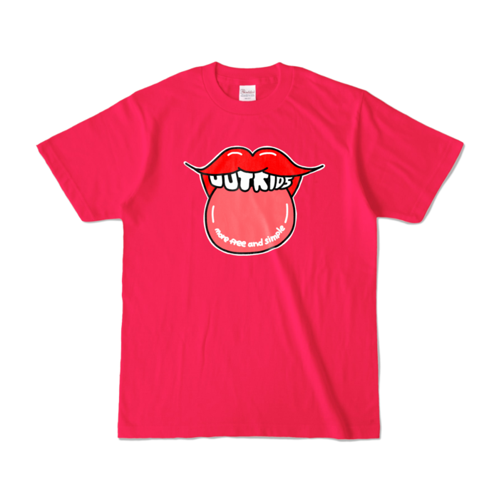 カラーTシャツ - S - ホットピンク (濃色)