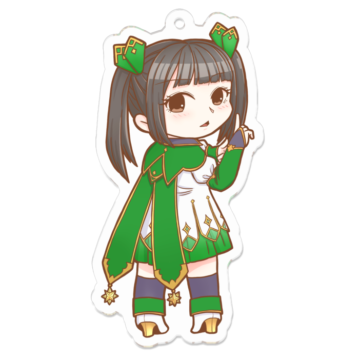 アクリルキーホルダー - 70 x 70 (mm)