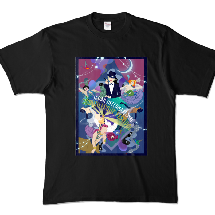 カラーTシャツ - XL - ブラック (濃色)