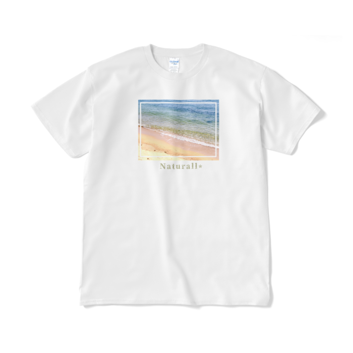 青い海Tシャツ（短納期） - XL - ホワイト