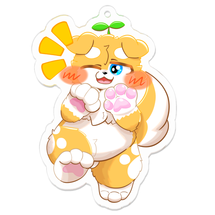 アクリルキーホルダー - 70 x 70 (mm)(1)