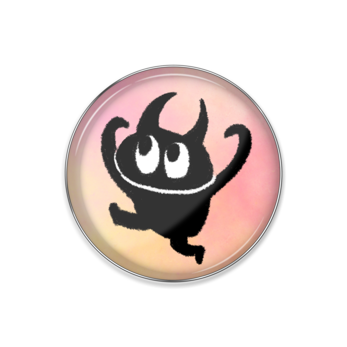 ピンバッジ - 丸形25mm