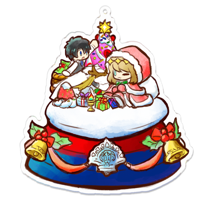 アクリルキーホルダー - 100 x 100 (mm)