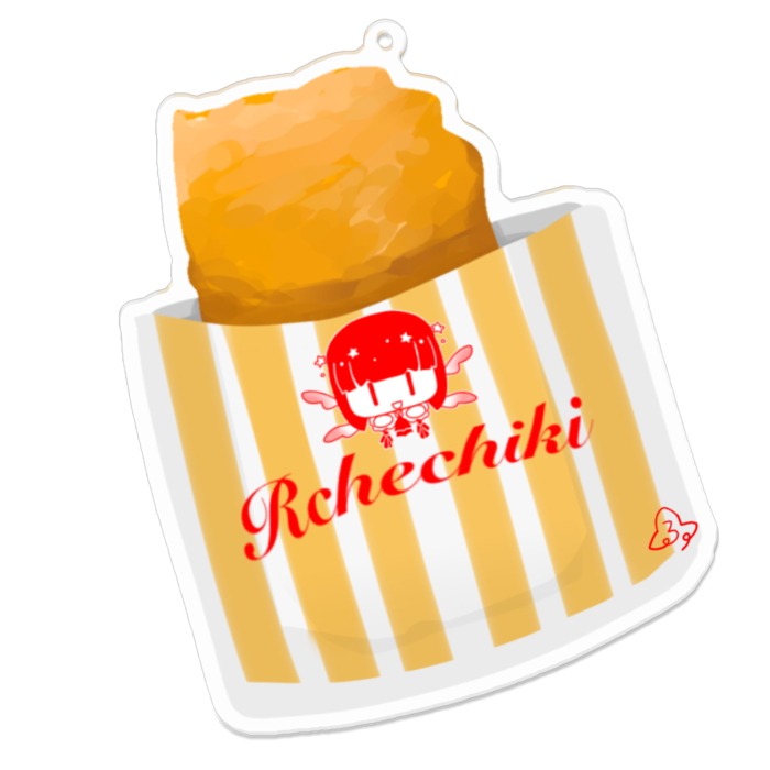 アクリルキーホルダー - 100 x 100 (mm)
