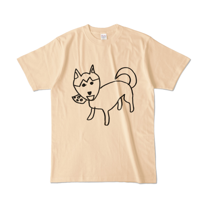カラーTシャツ - L - ナチュラル (淡色)
