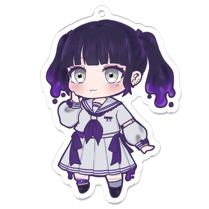 アクリルキーホルダー - 70 x 70 (mm)