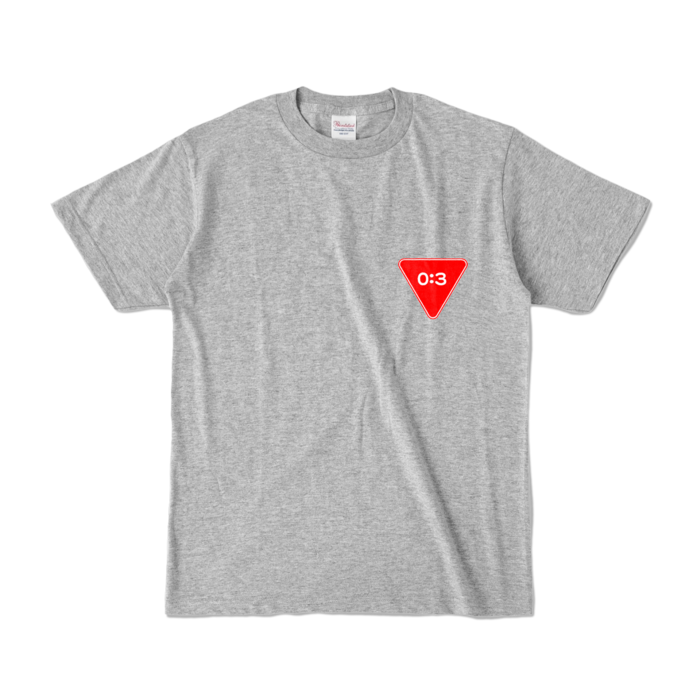 カラーTシャツ - S - 杢グレー (濃色)