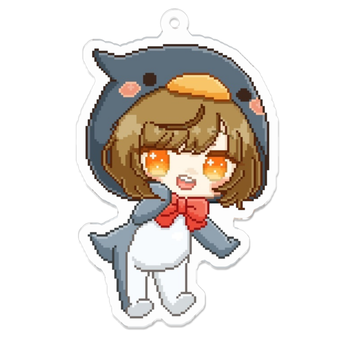 アクリルキーホルダー - 70 x 70 (mm)