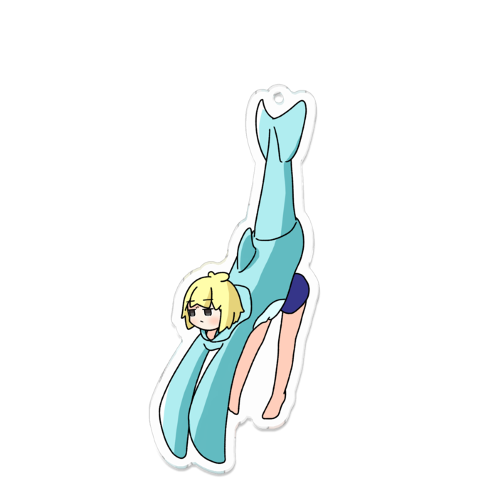 アクリルキーホルダー - 100 x 100 (mm)