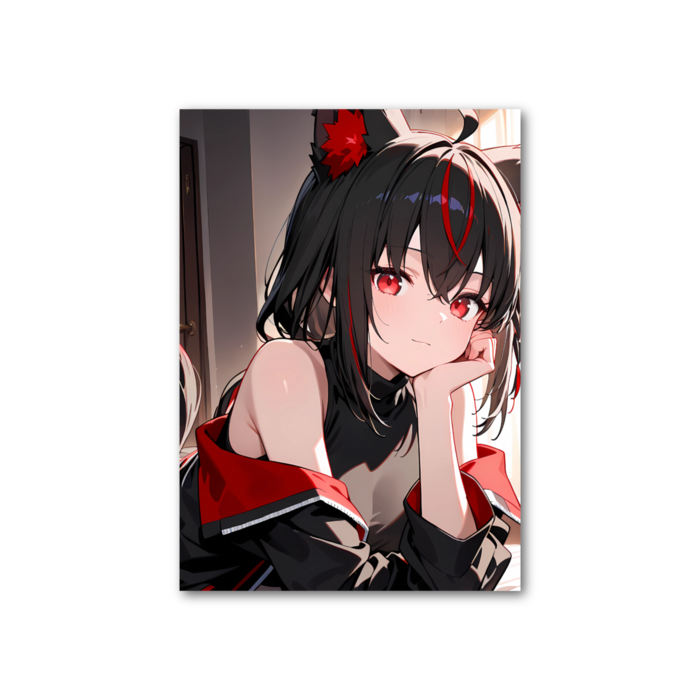 フォト風カード - 縦 - 片面