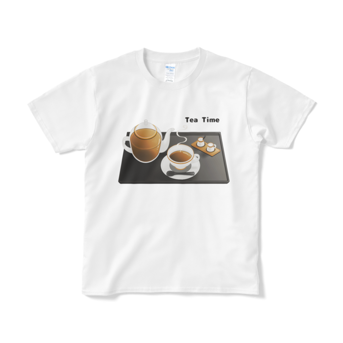 Tシャツ短納期　白色　S