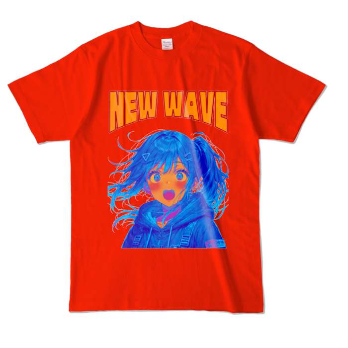 カラーTシャツ - L - レッド (濃色)