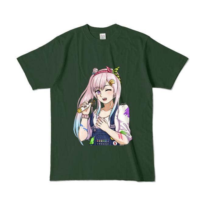 カラーTシャツ - L - フォレスト (濃色)