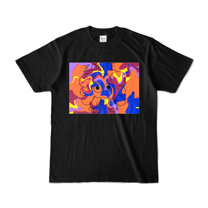 カラーTシャツ - S - ブラック (濃色)