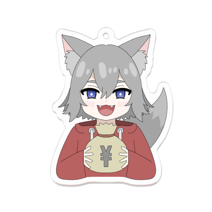 アクリルキーホルダー - 70 x 70 (mm)