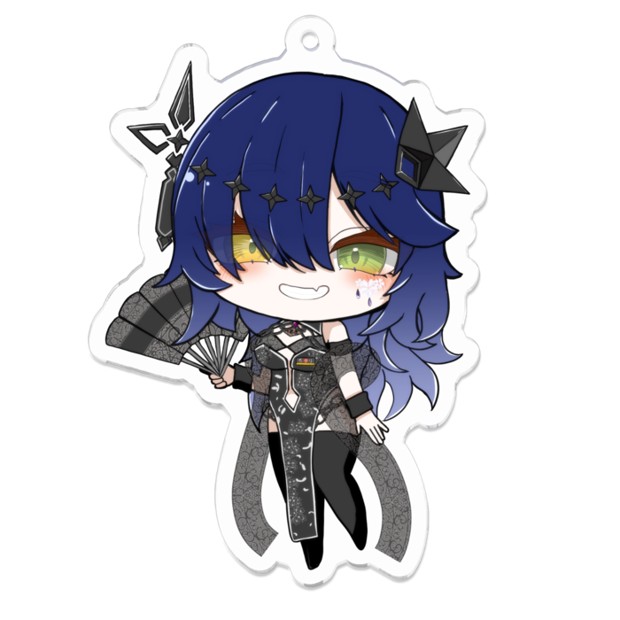 アクリルキーホルダー - 70 x 70 (mm)