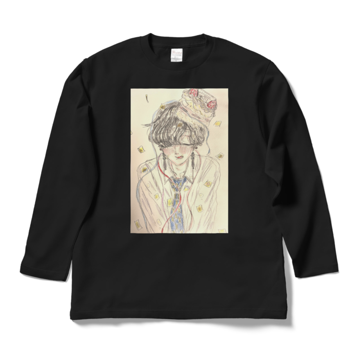 ロングスリーブTシャツ - L - ブラック