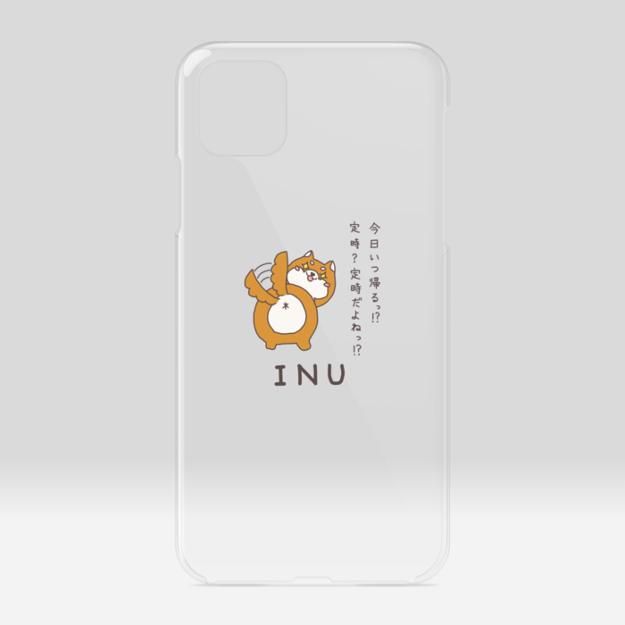 クリアiPhoneケース - iPhone11ProMax