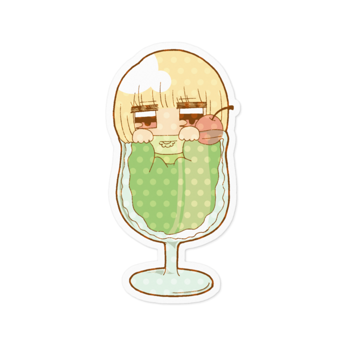 ステッカー - 100 x 100 (mm)