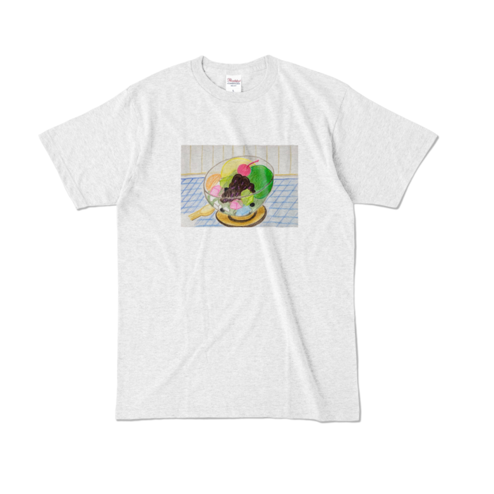 カラーTシャツ - L - アッシュ (淡色)