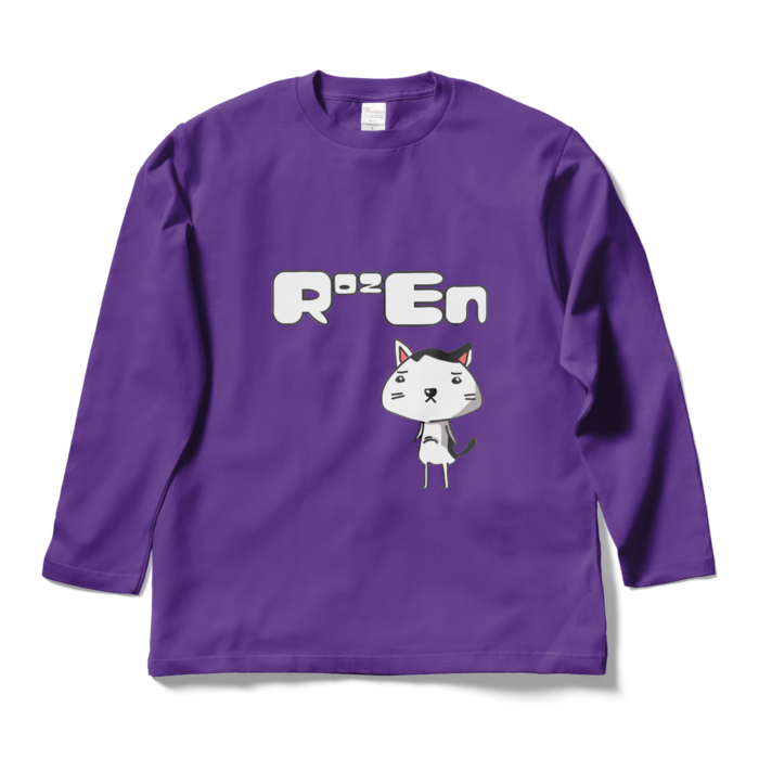ロングスリーブTシャツ - L - パープル(紫)