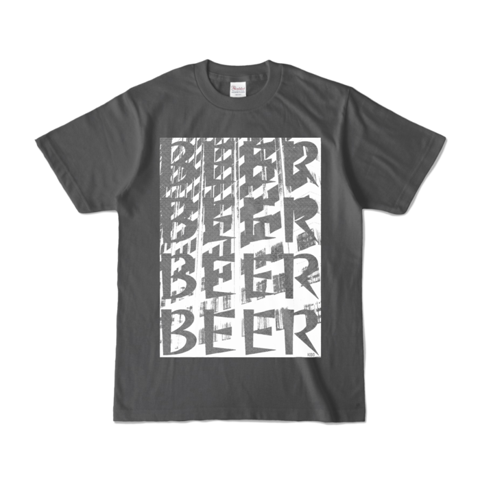 カラーTシャツ - S - チャコール (濃色)