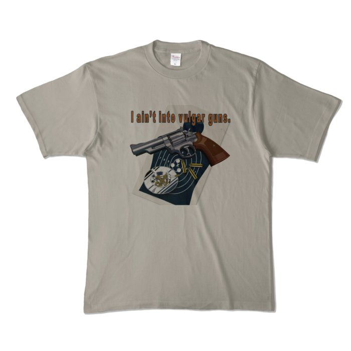 カラーTシャツ - XL - シルバーグレー (淡色)