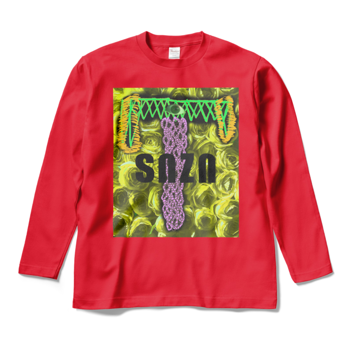 ロングスリーブTシャツ - M - レッド
