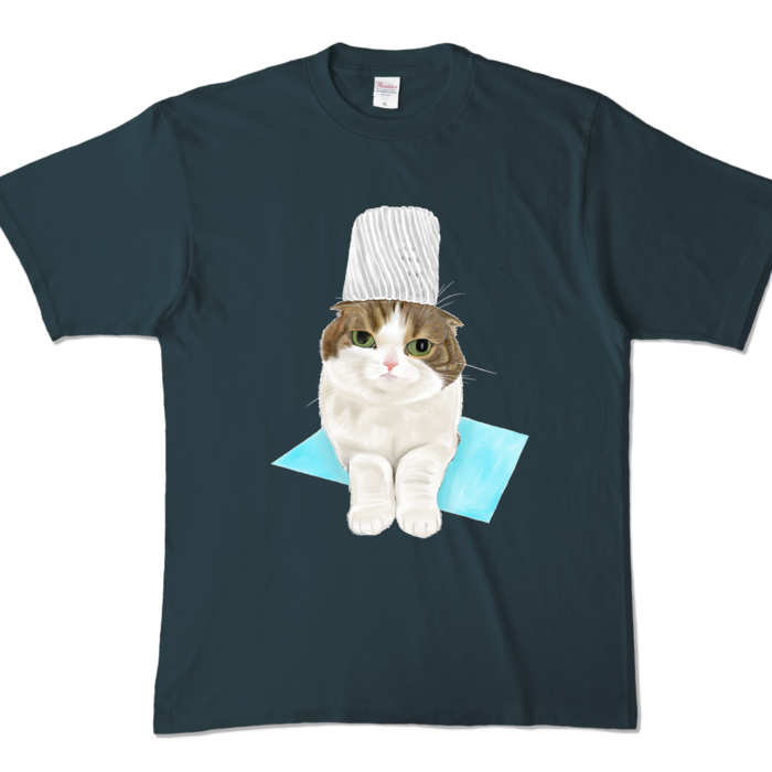 カラーTシャツ - XL - デニム (濃色)