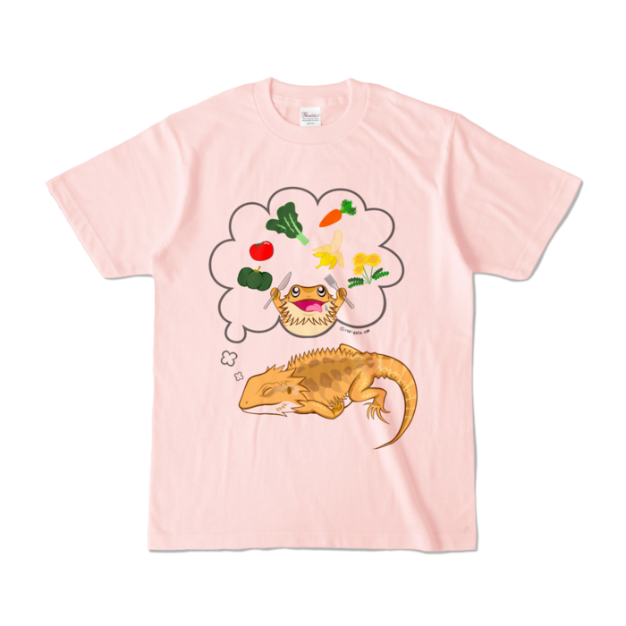 カラーTシャツ - S - ライトピンク (淡色)