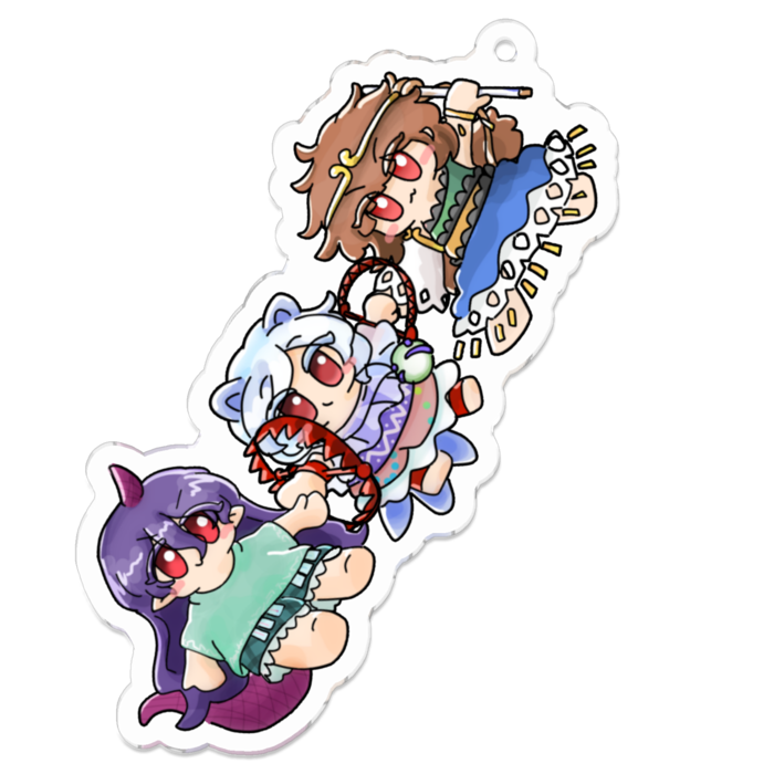 アクリルキーホルダー - 70 x 70 (mm)