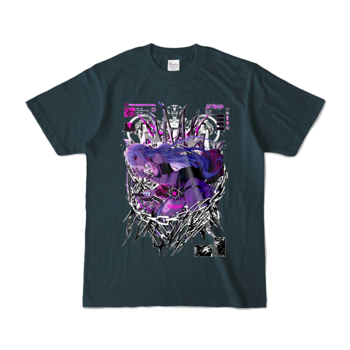 カラーTシャツ - S - デニム (濃色)