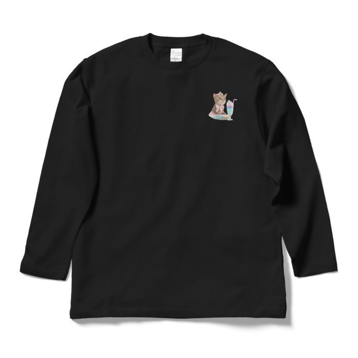 ロングスリーブTシャツ - L - ブラック