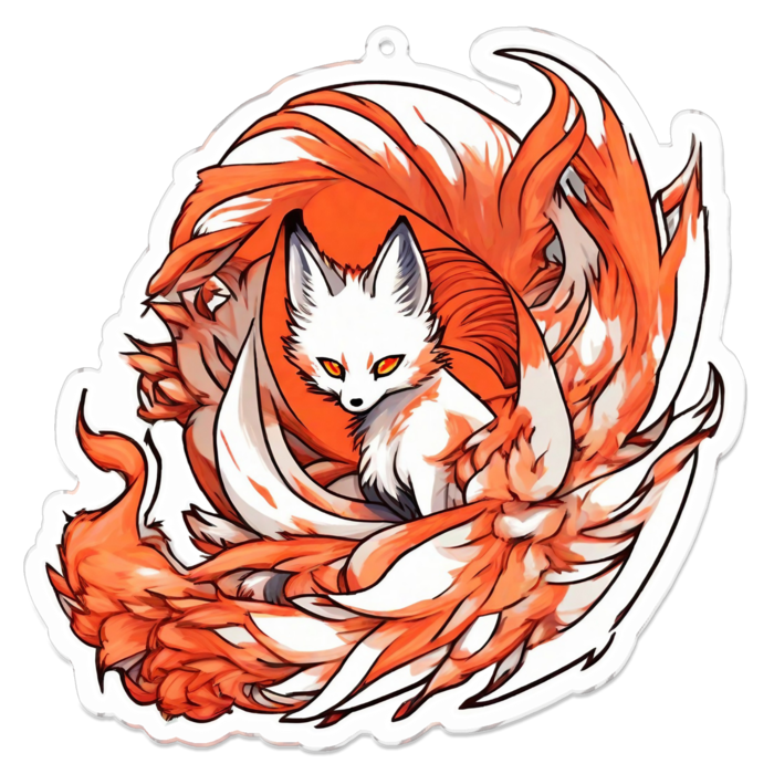 アクリルキーホルダー - 100 x 100 (mm)