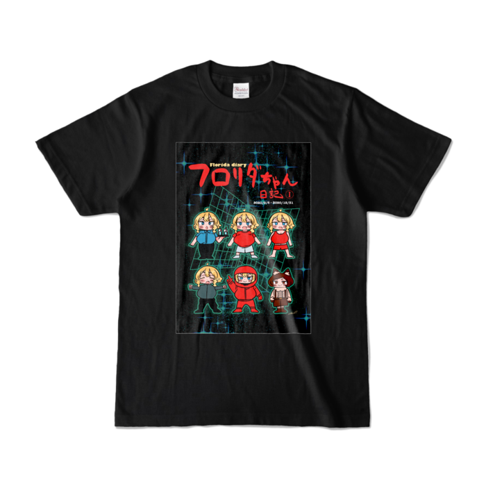 カラーTシャツ - S - ブラック (濃色)
