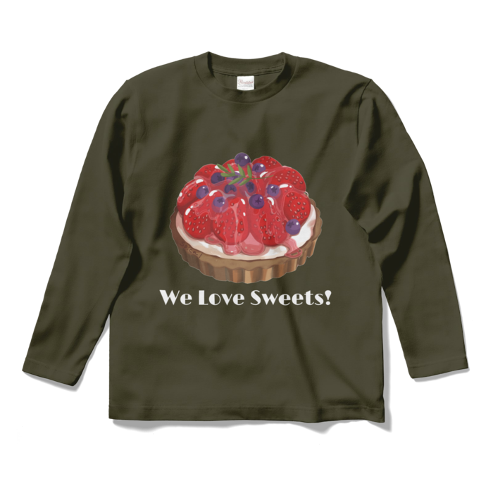 ロングスリーブTシャツ - S - アーミーグリーン