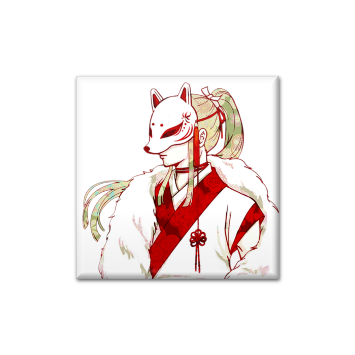 缶バッジ - 四角形40mm