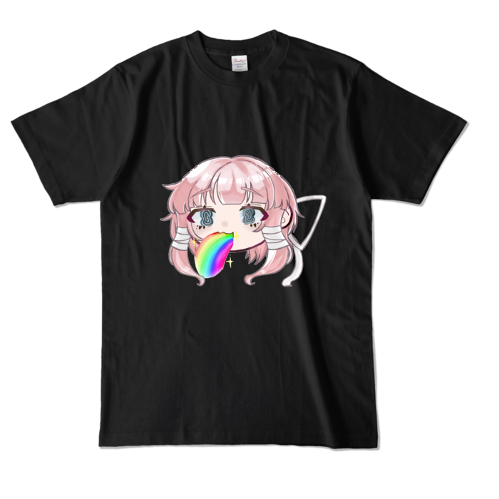 カラーTシャツ - L - ブラック (濃色)