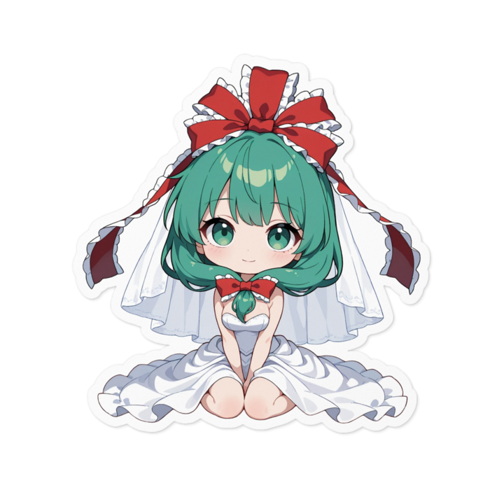 ステッカー - 100 x 100 (mm)(キャラのみ)