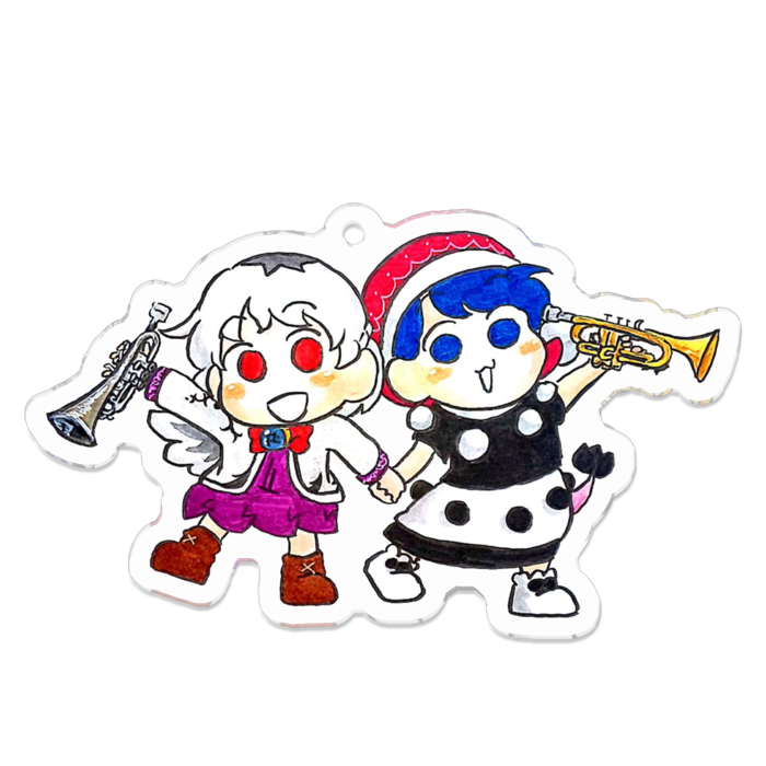 アクリルキーホルダー - 70 x 70 (mm)