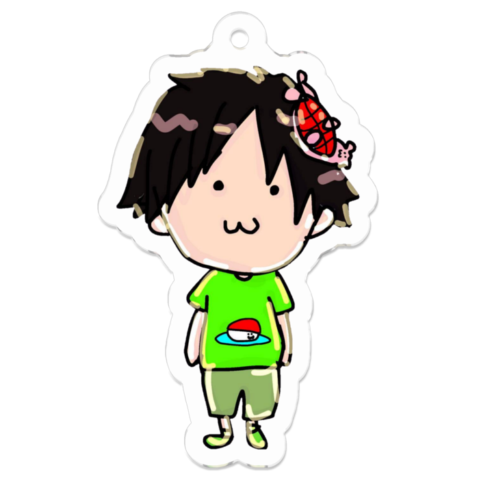 アクリルキーホルダー - 50 x 50 (mm)