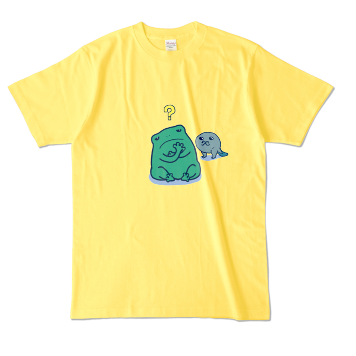 カラーTシャツ - L - イエロー (濃色)