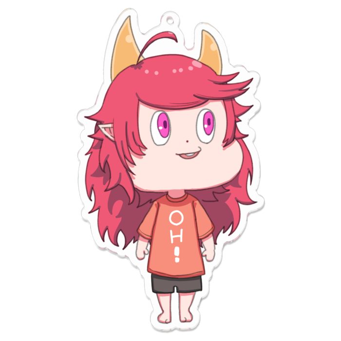 アクリルキーホルダー - 100 x 100 (mm)