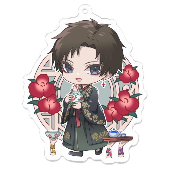 アクリルキーホルダー - 70 x 70 (mm)