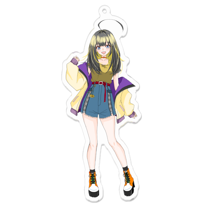 アクリルキーホルダー - 100 x 100 (mm)