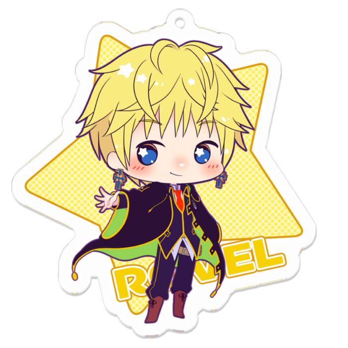 アクリルキーホルダー - 70 x 70 (mm)